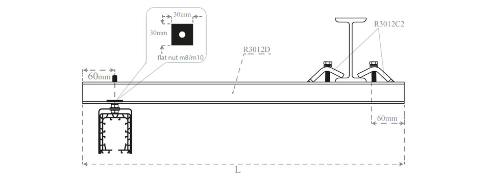 R3008C40/…. | Bara Askı Kolu Seti